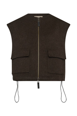 MMElise Loisa Wool Vest Delicioso - 173970