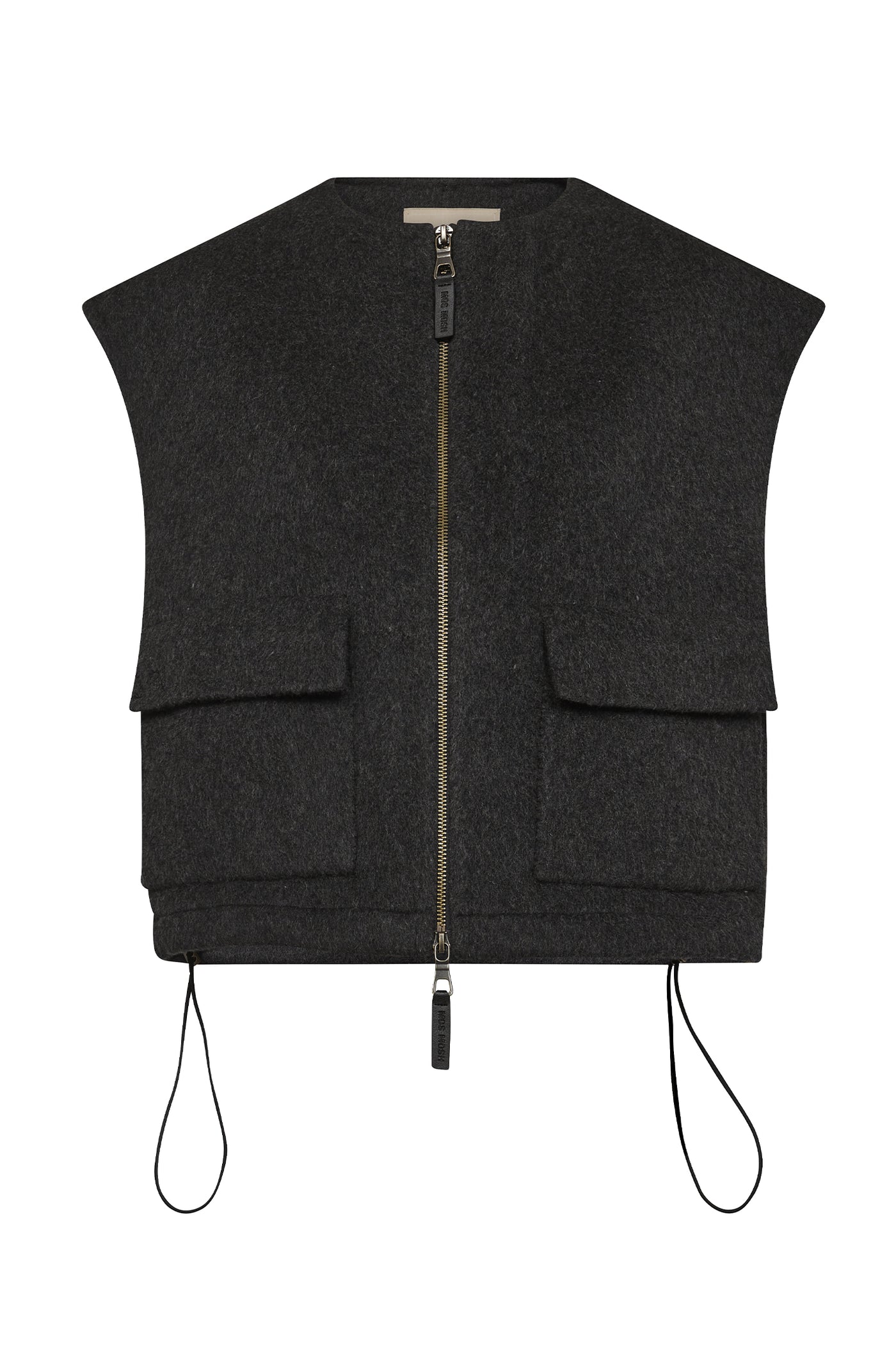 MMElise Loisa Wool Vest Phantom - 173970