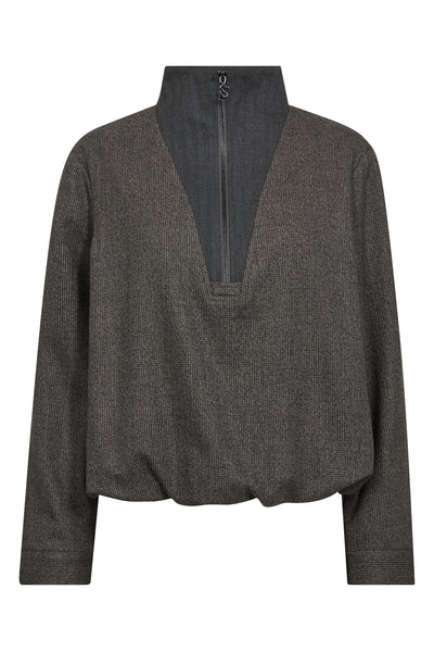 MMSoleia Sisse Blouse Mockingbird - 174090 Thumbnail