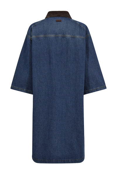 MMVikka Lara Dress Blue - 174190 Thumbnail