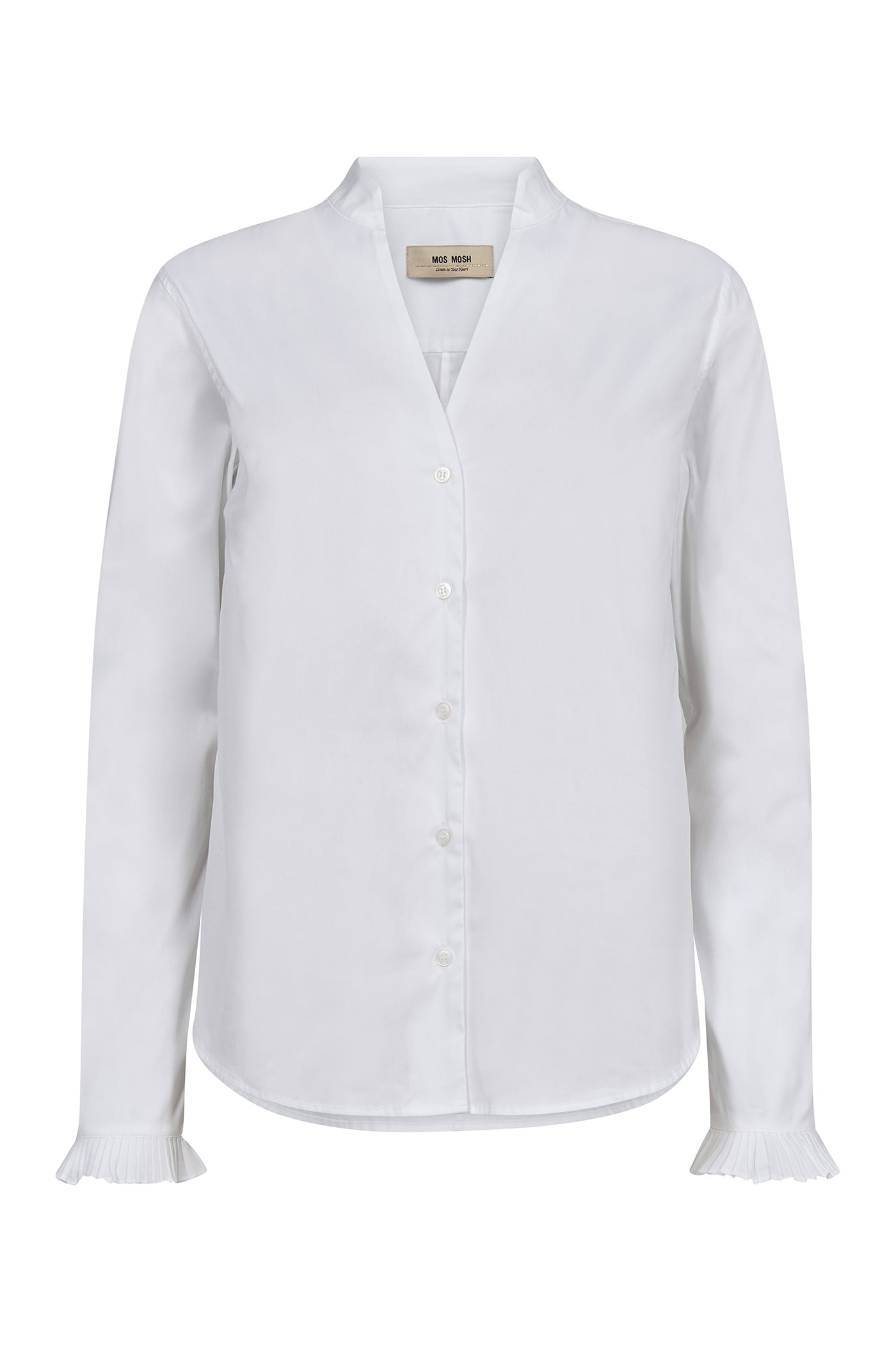 MMHassie Pleat Shirt White - 174320
