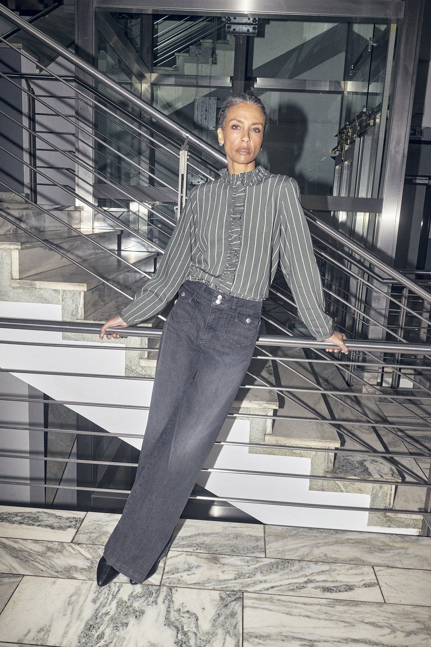 MMBilly Stripe Shirt URBAN CHIC - 174350