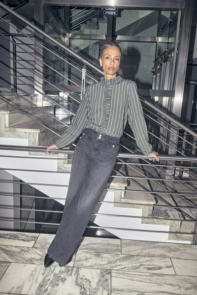 MMBilly Stripe Shirt URBAN CHIC - 174350 Thumbnail