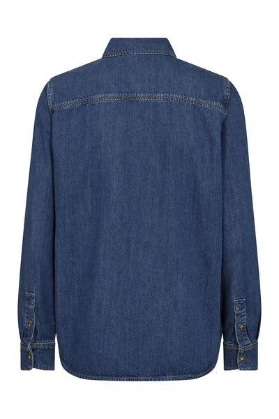 MMNatalie Denim Shirt Blue - 174670 Thumbnail