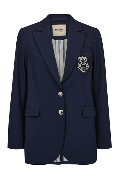 MMMarjurie Piet Blazer Maritime Blue - 174810 Thumbnail