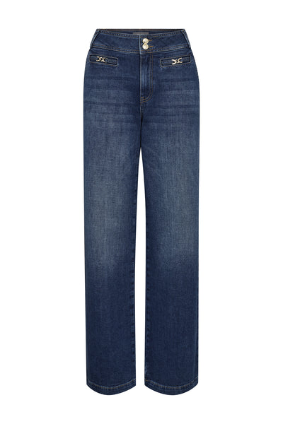 MMCandia Peach Jeans DARK BLUE - 174940 Thumbnail
