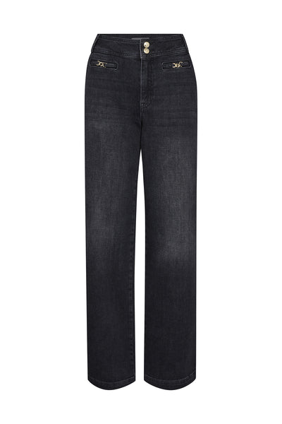 MMCandia Peach Jeans Black - 174940 Thumbnail
