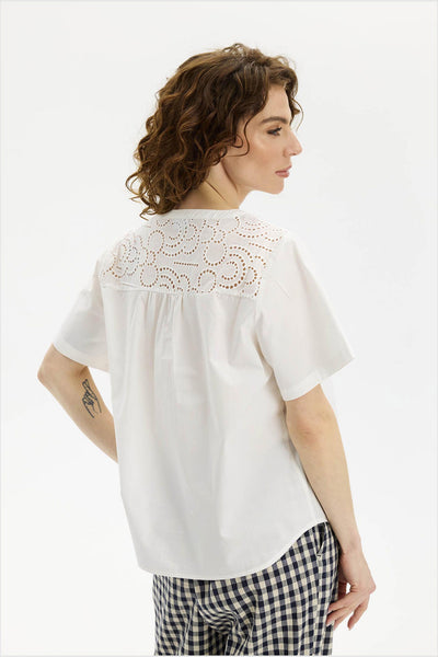 Kirsten blouse White - 16626 Thumbnail