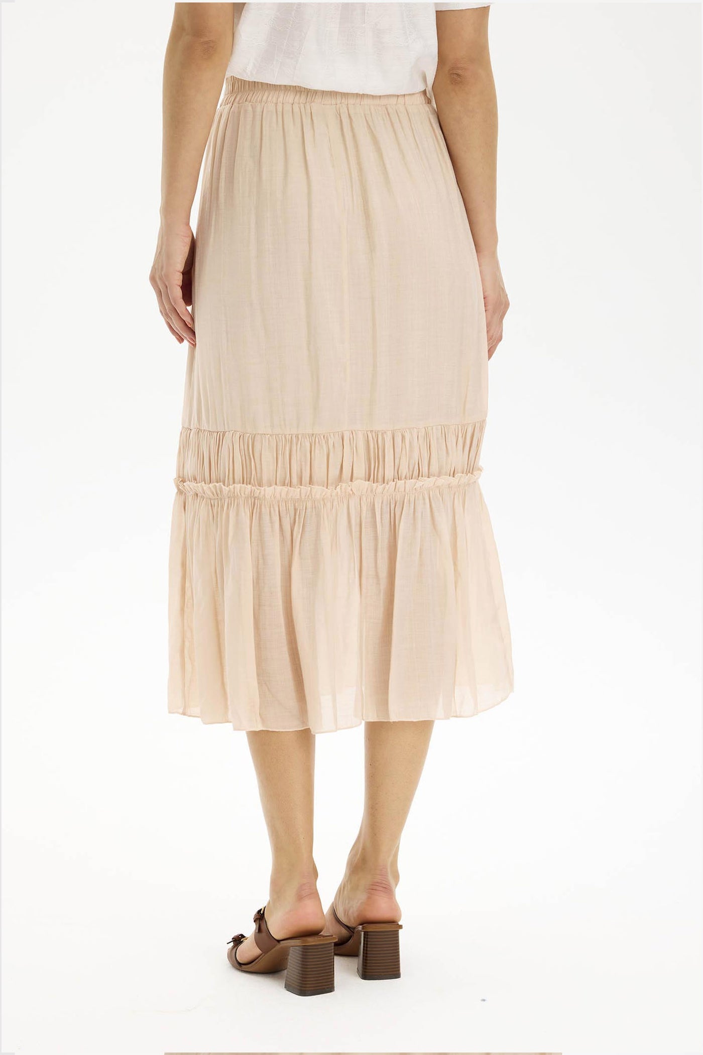 Fallon skirt SAND - 16635
