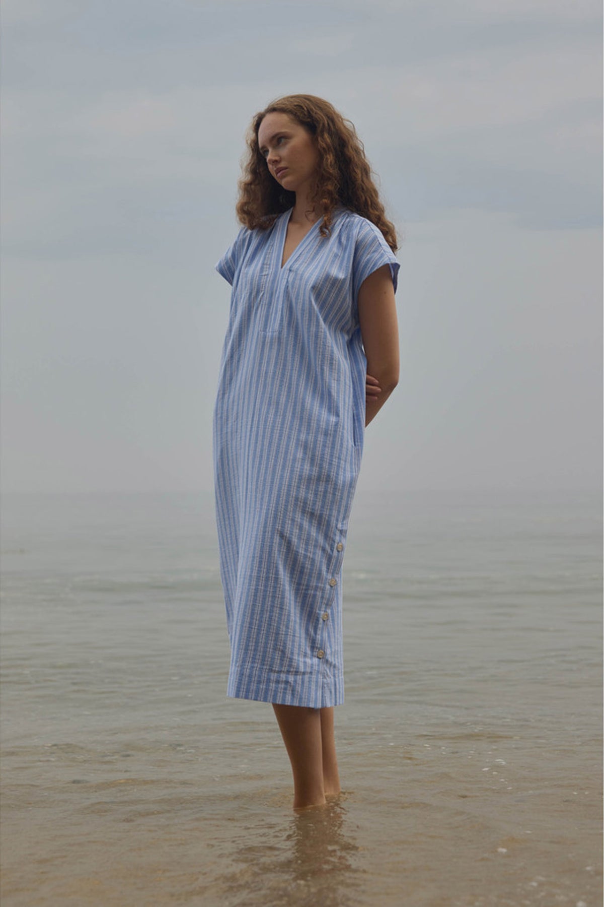 7506 Serefina dress 213 Sky blue - RDF250