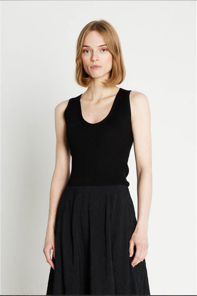 7493 Softy Galatea knit top 20 Black - RDF282 Thumbnail