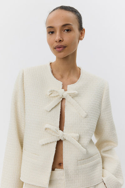 MAESW JACKET 0101 Off white - S252100 Thumbnail