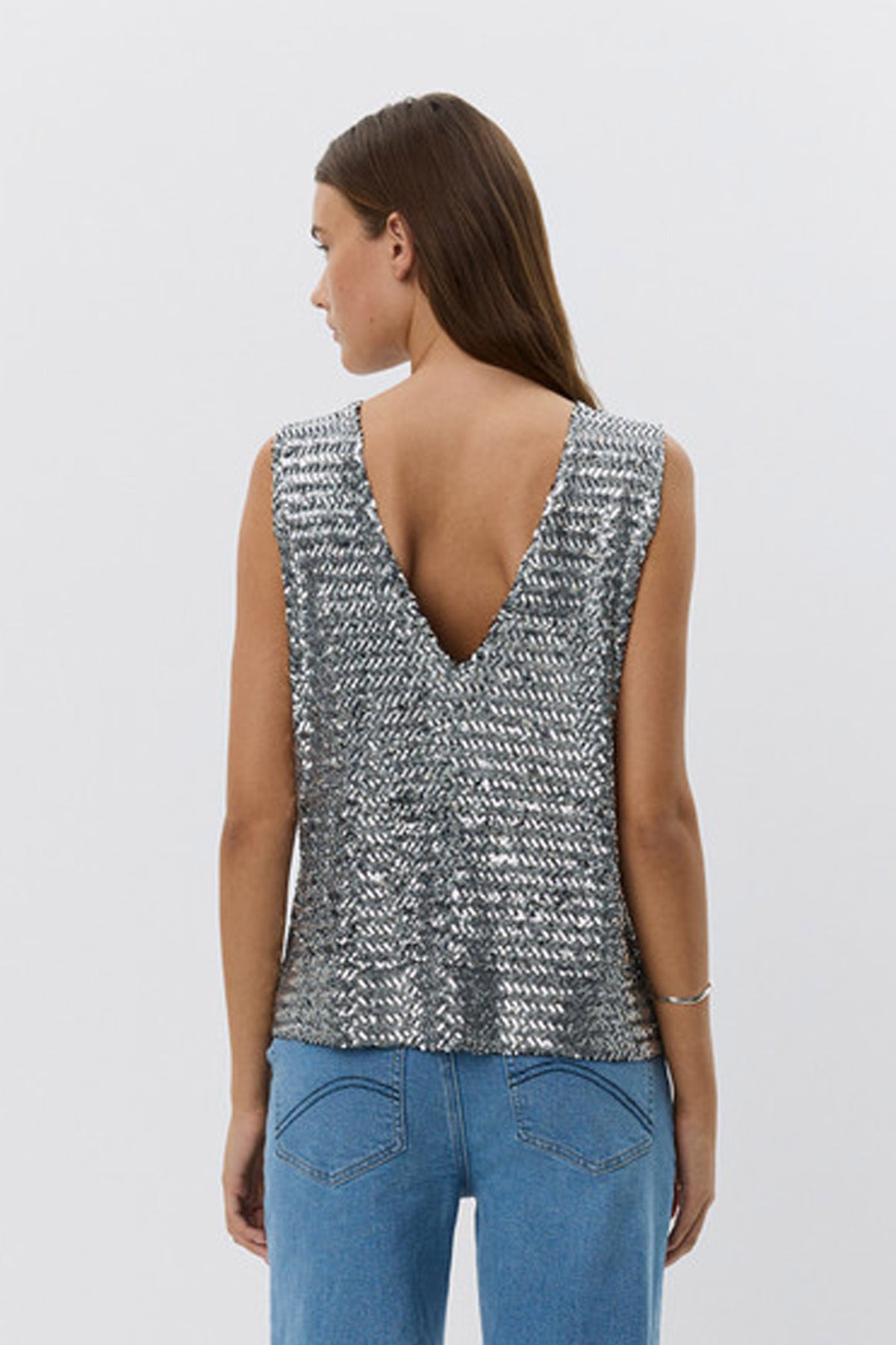 INAYASW TOP 8037 Silver - S252175