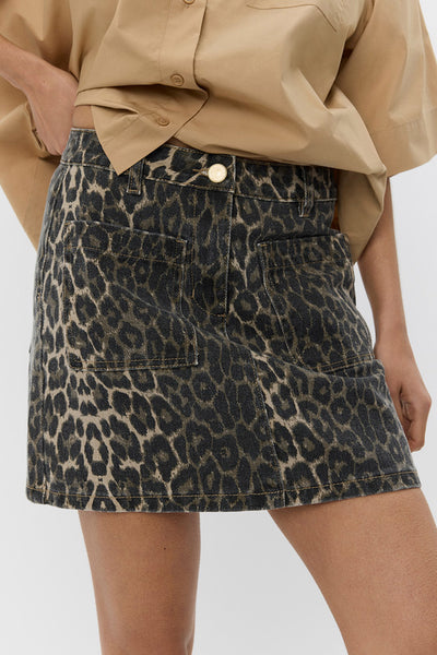 LEONASW SKIRT 9006 Leopard - S252221 Thumbnail