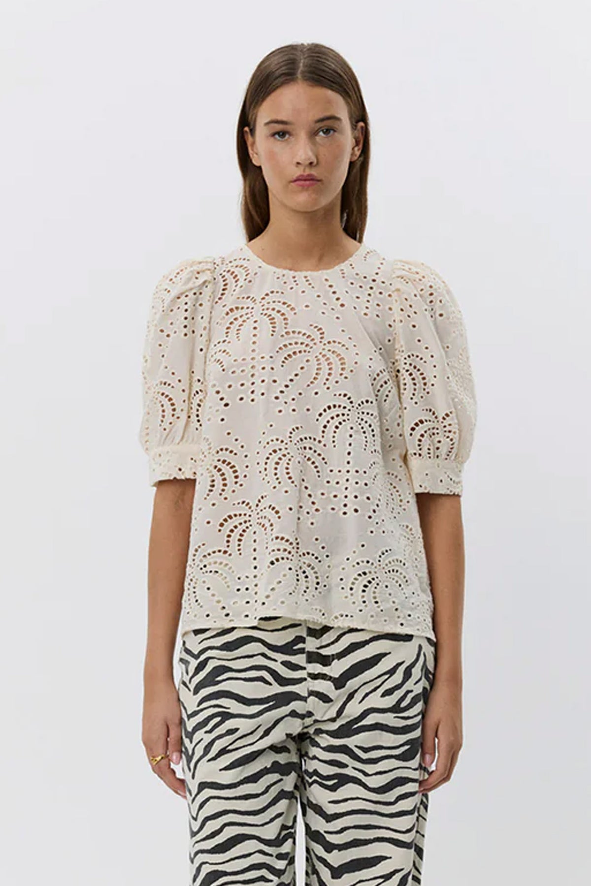 AHLIASW BLOUSE 0101 Off white - S252230