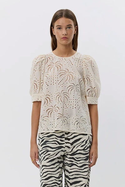 AHLIASW BLOUSE 0101 Off white - S252230 Thumbnail