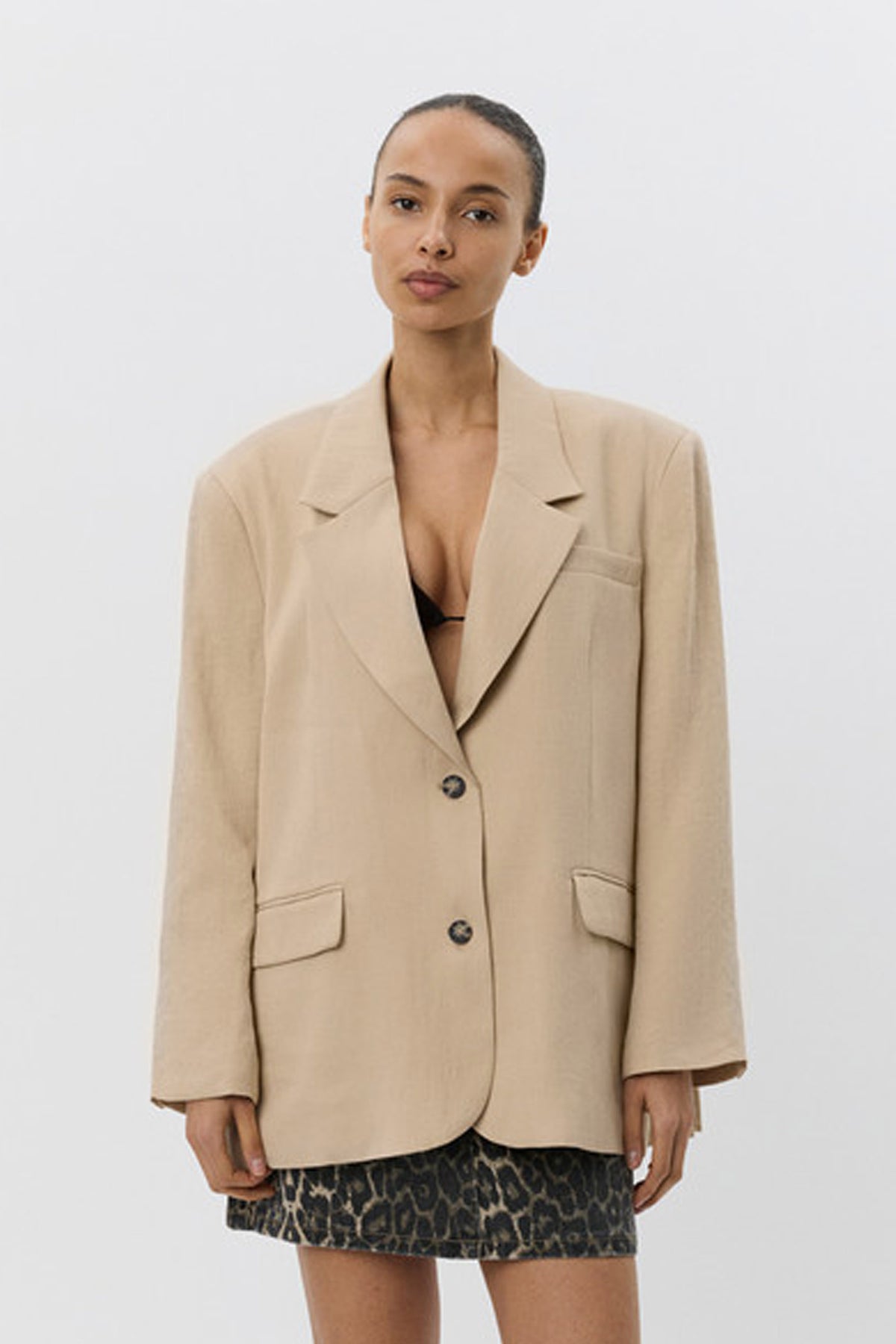 ULRIKKASW BLAZER 9045 Nature - S252235