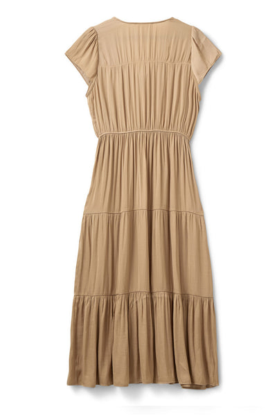 JANNESW DRESS 7149 Soft Brown - S252306 Thumbnail