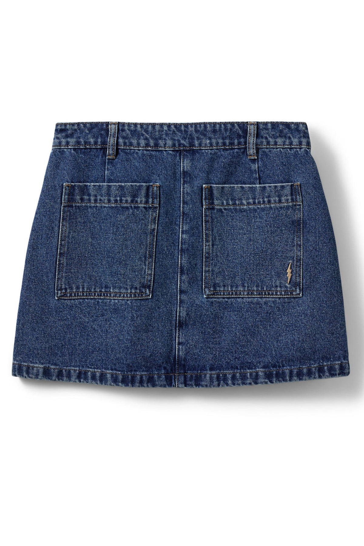 LEONASW SKIRT 5002 Denim blue - S252446