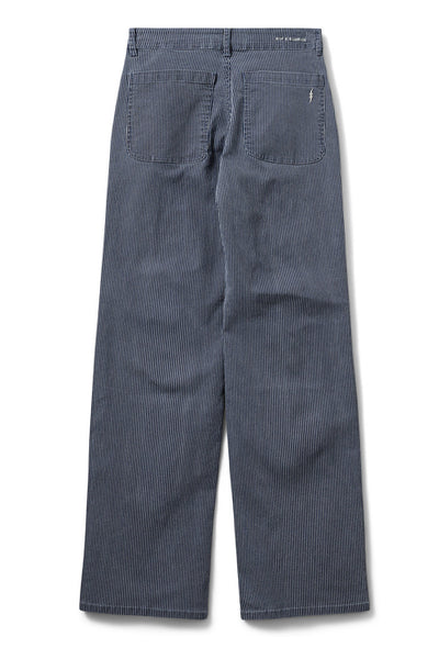 SIENNASW TROUSER 5112 Navy Striped - SNOS675 Thumbnail