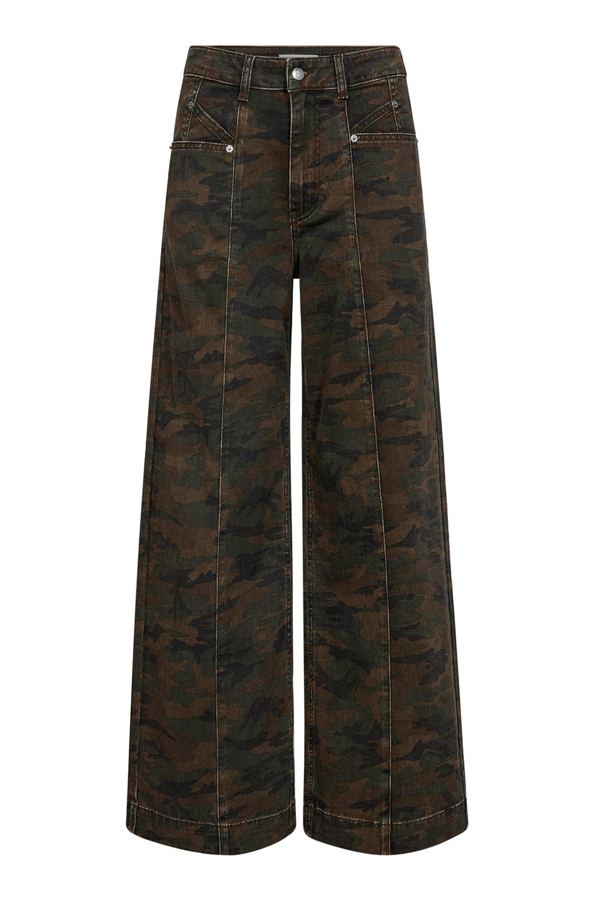 CamouCC Denim Wide Jeans 77-Camouflage - 31588