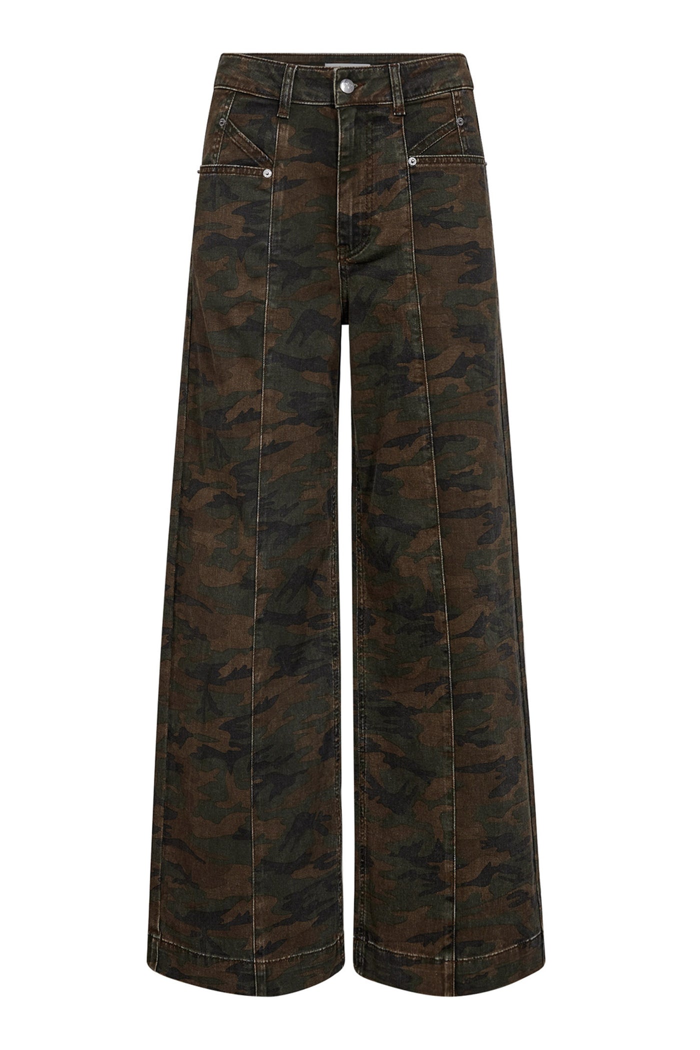 CamouCC Denim Wide Jeans 77-Camouflage - 31588