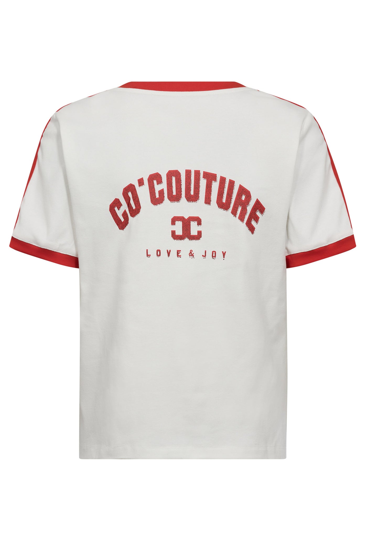 EdgeCC Stripe V-Tee 1166-Offwhite F - 33161