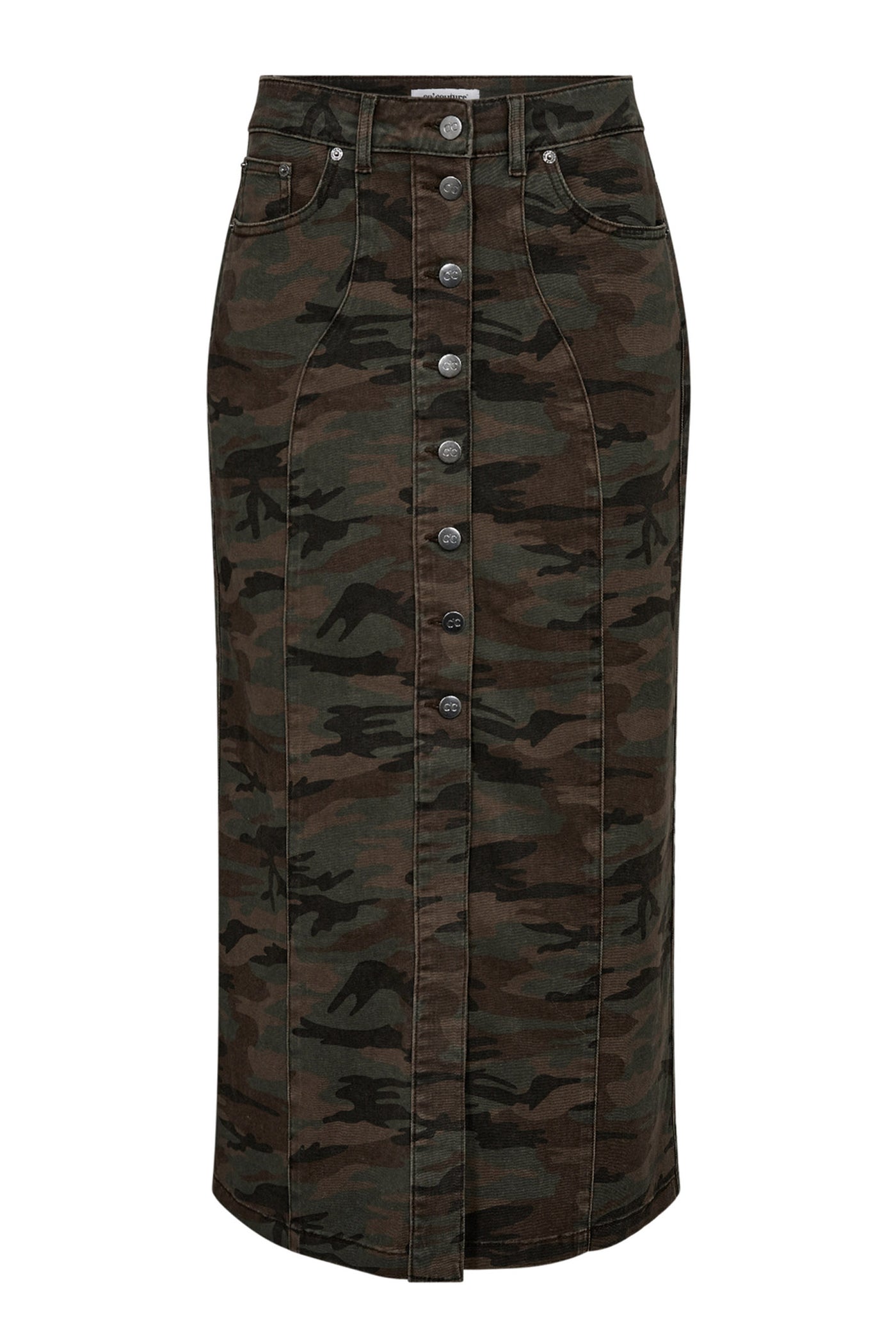 CamouCC Denim Skirt 77-Camouflage - 34214