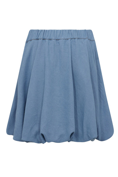 DenimCC Balloon Skirt 552-Denim blue - 34218 Thumbnail