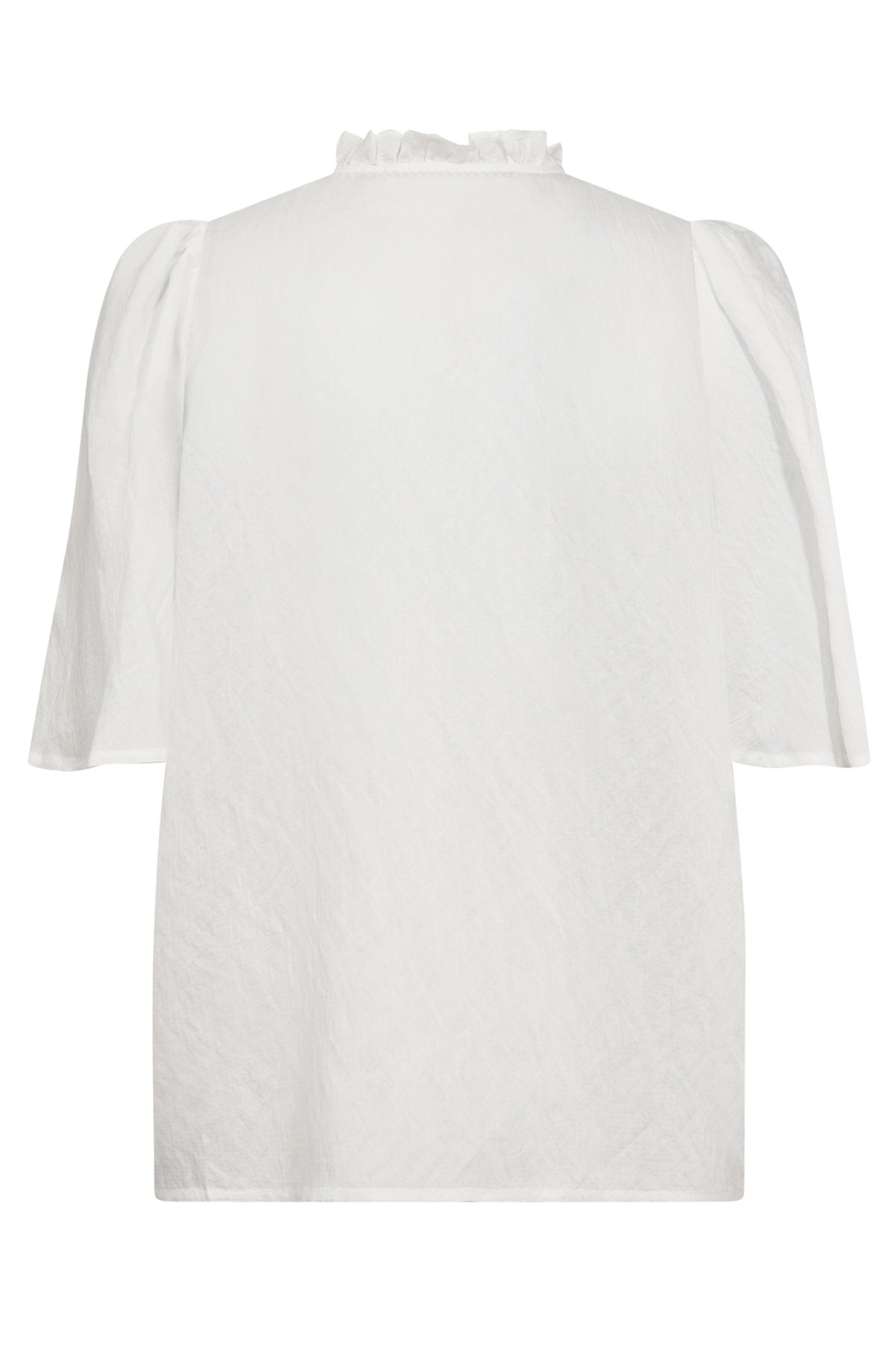 MollyCC Pintuck Flow Blouse 11-Off white - 35902