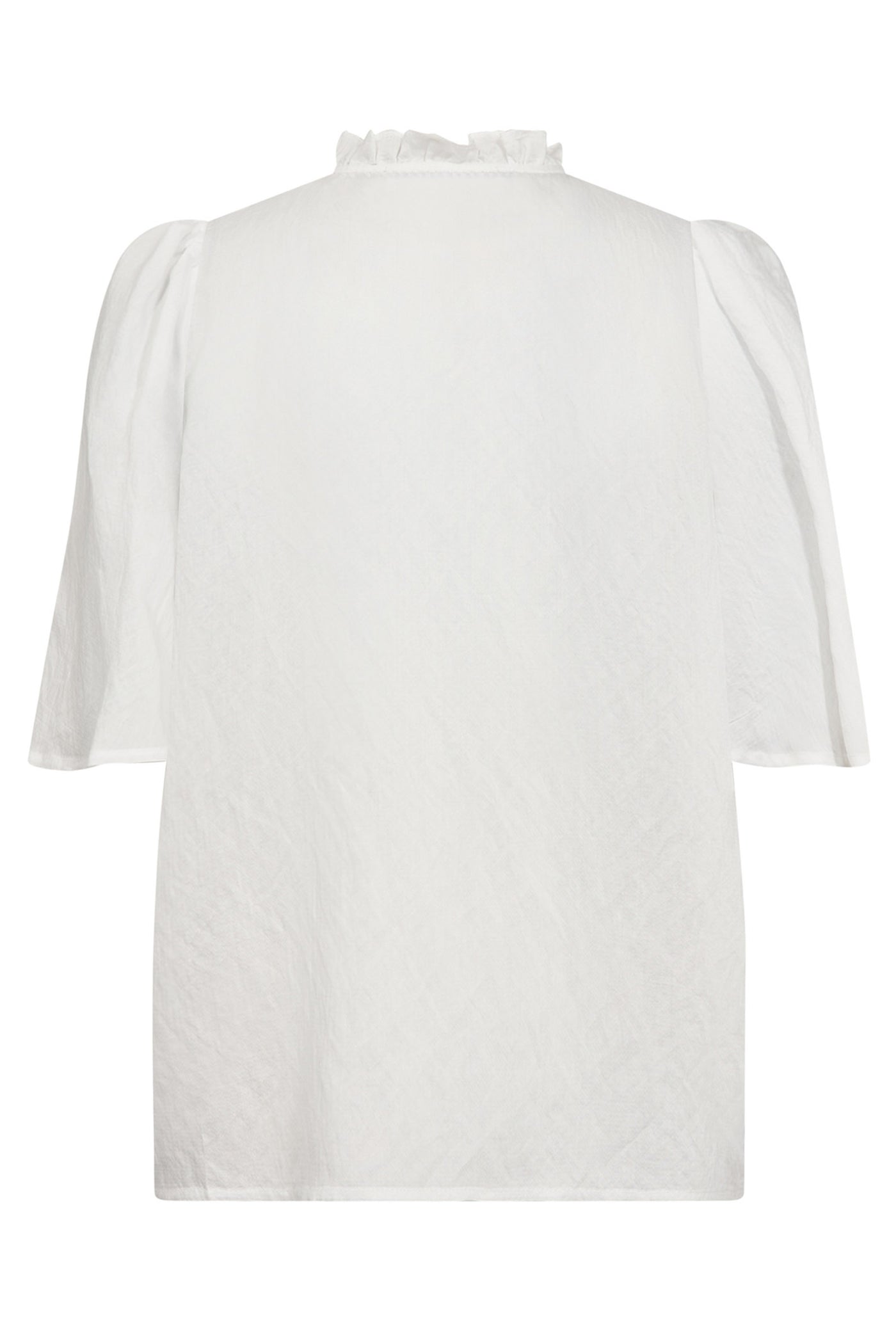 MollyCC Pintuck Flow Blouse 11-Off white - 35902