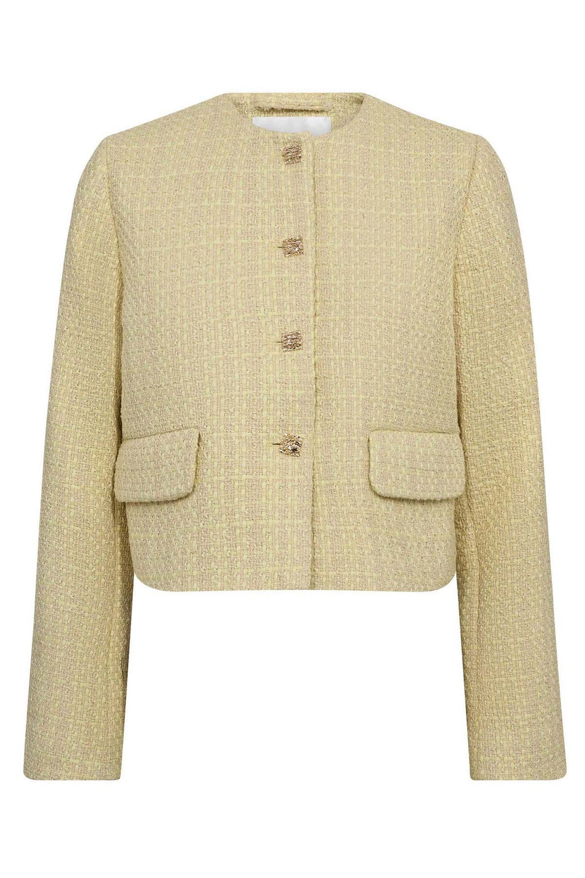 YaraCC Boucle Jacket 242-Past yello - 30356