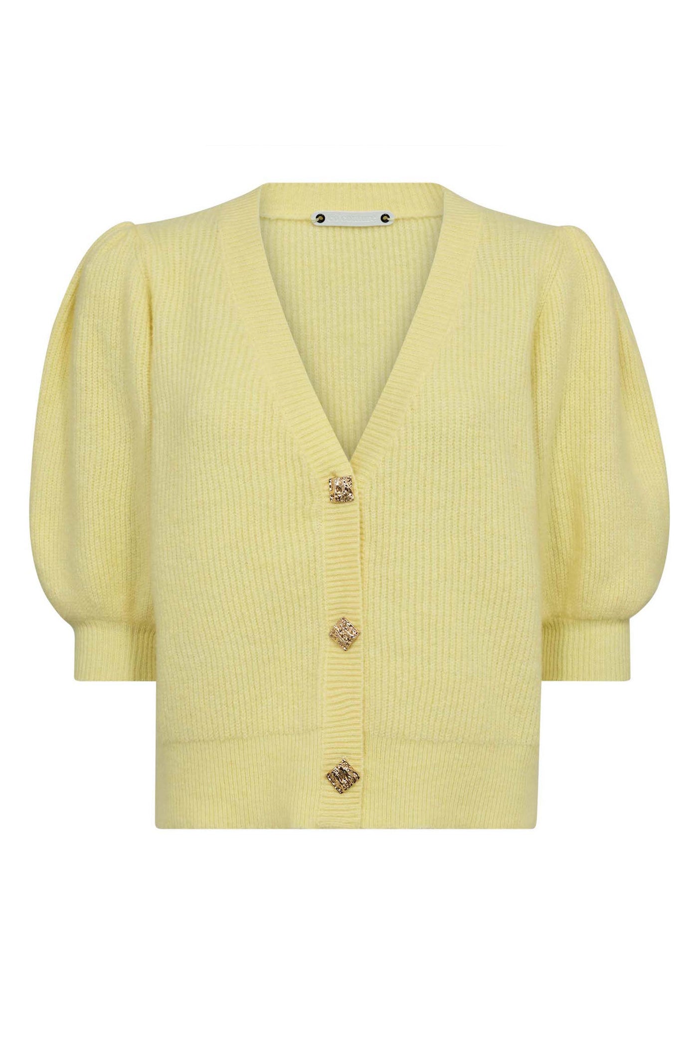 TheresaCC SS Cardigan 242-Past yello - 32231