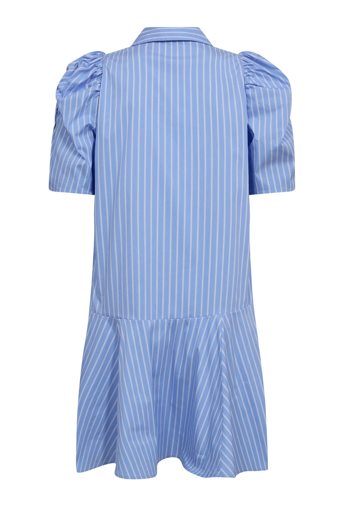 MicaCC Stripe SS Shirt Dress 23-Pale Blue - 36551