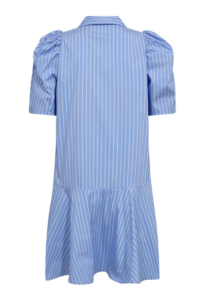 MicaCC Stripe SS Shirt Dress 23-Pale Blue - 36551 Thumbnail