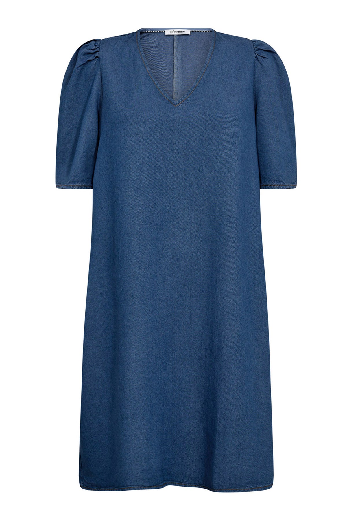 DenimCC V-Dress 552-Denim blue - 36552
