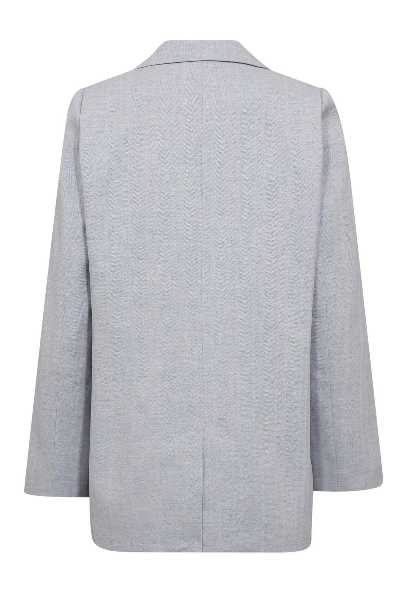 LisaCC Linen Single Blazer 512-Light blue - 30305
