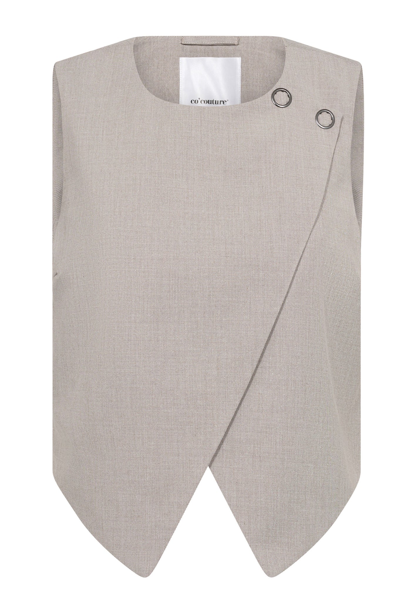 VidaCC Wrap Vest 118-Cashew - 30310