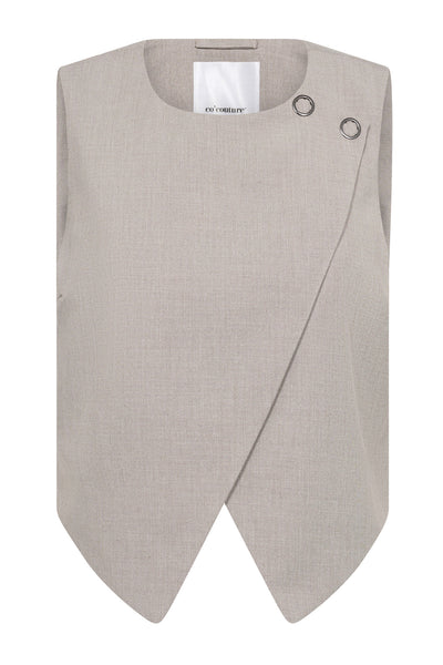 VidaCC Wrap Vest 118-Cashew - 30310 Thumbnail