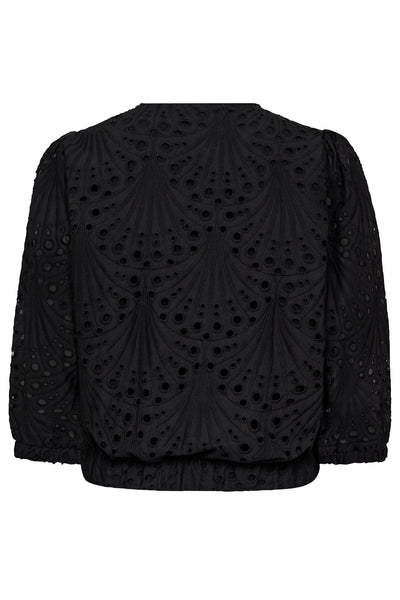 NayaCC Anglaise Jacket 96-Black - 30313 Thumbnail