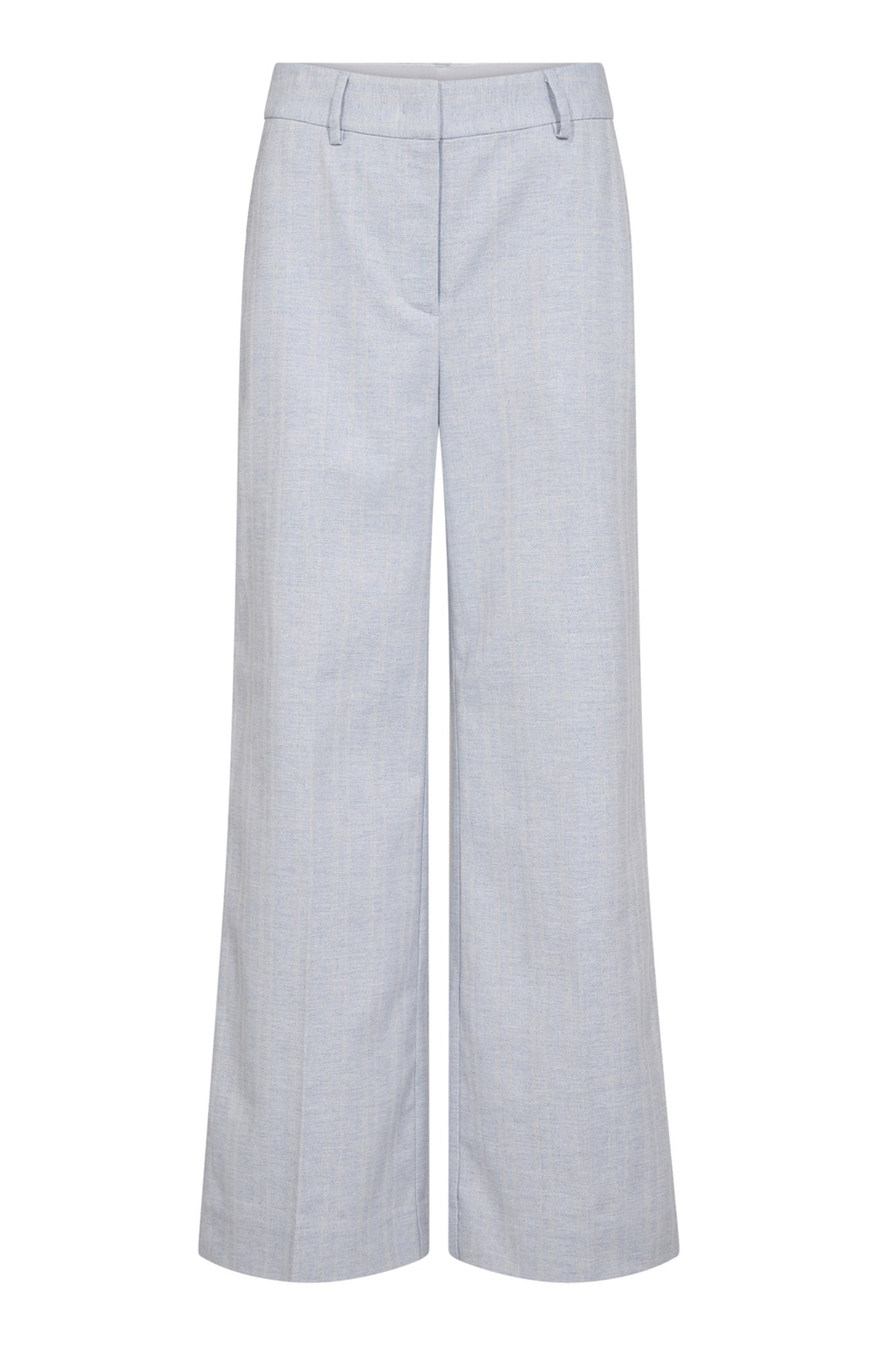 LisaCC Linen Wide Pant 512-Light blue - 31515