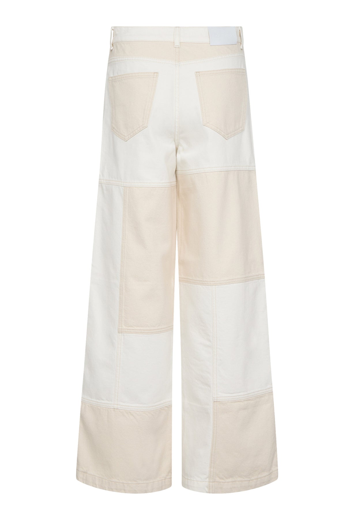 FerryCC Block Wide Jeans 199-Bone - 31523