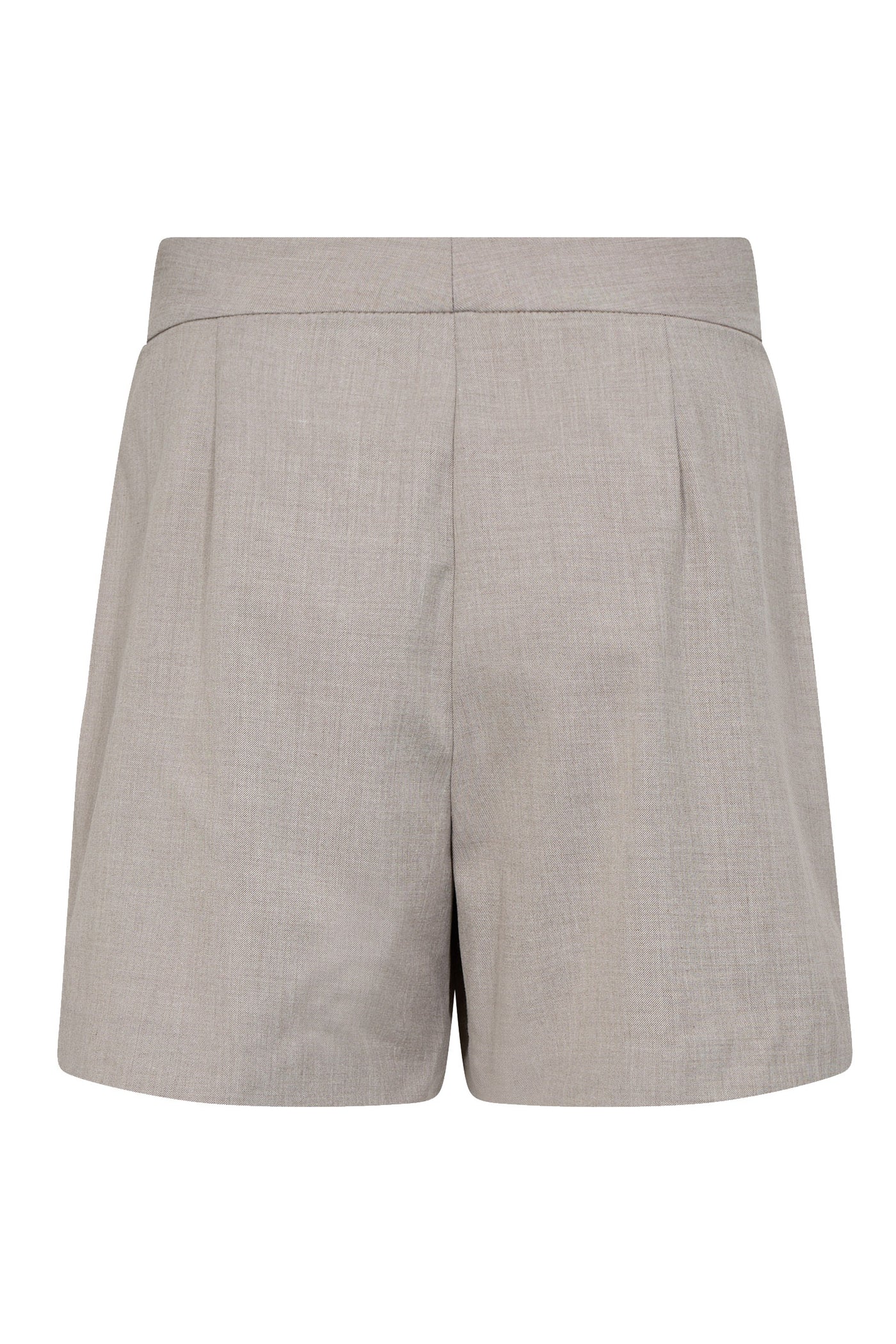 VidaCC Crop Pleat Shorts 118-Cashew - 31542