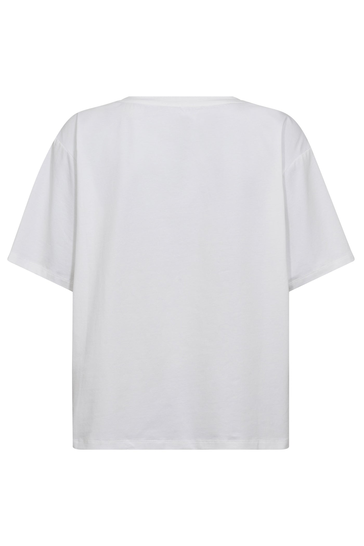 SiaraCC Bow Oversize Tee 4000-White - 33163