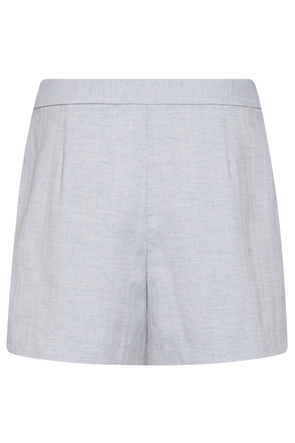 LisaCC Linen Wrap Skort 512-Light blue - 34190