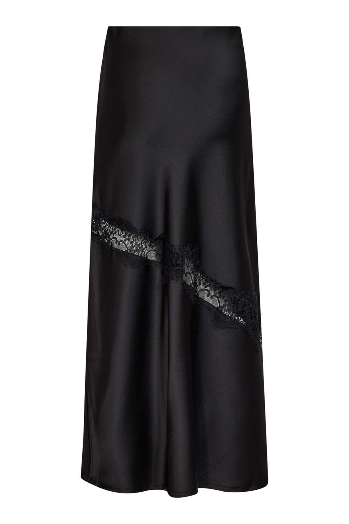 DeniseCC Lace Mix Skirt 96-Black