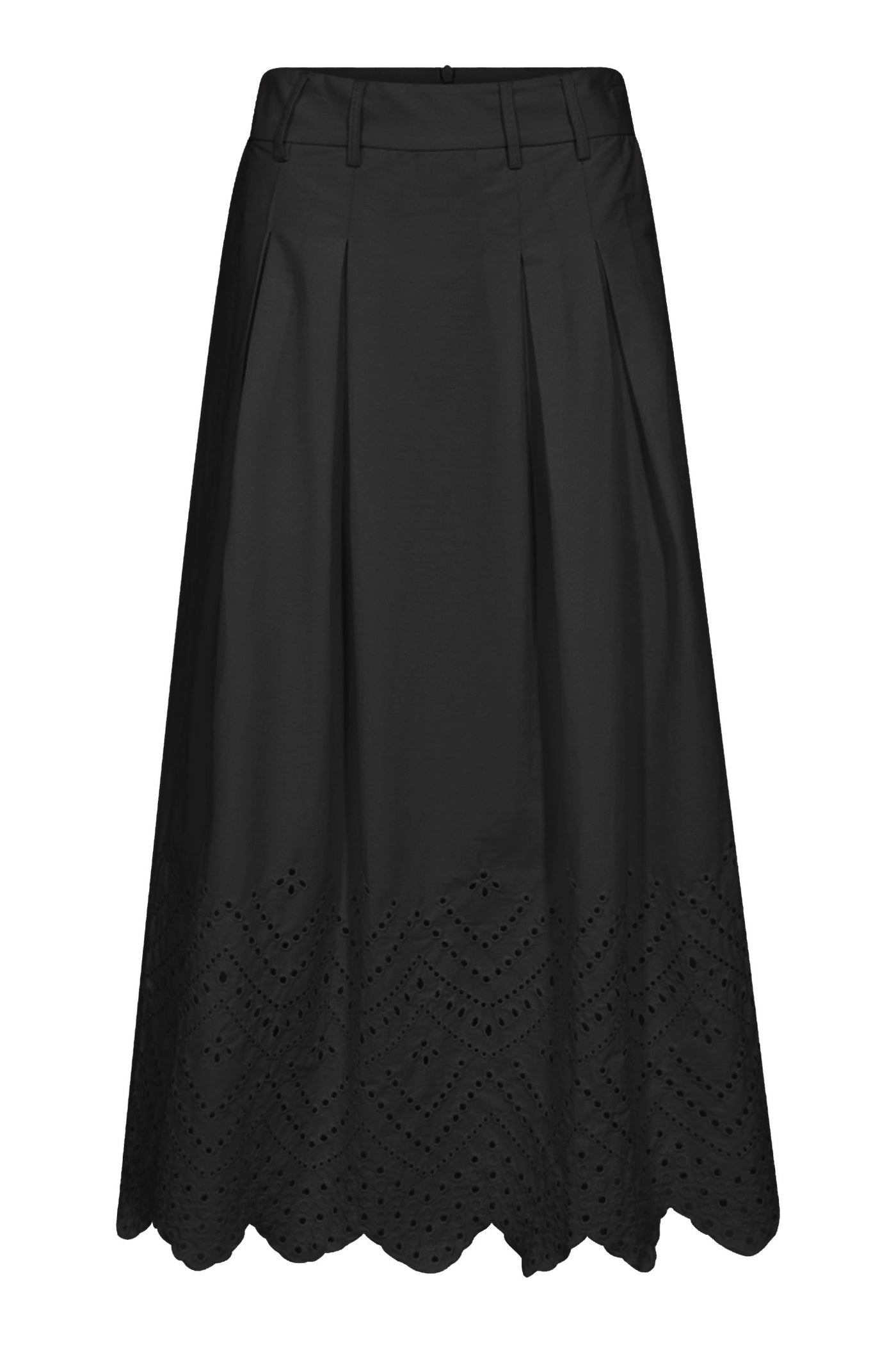 PoppyCC Anglaise Skirt 96-Black - 34203