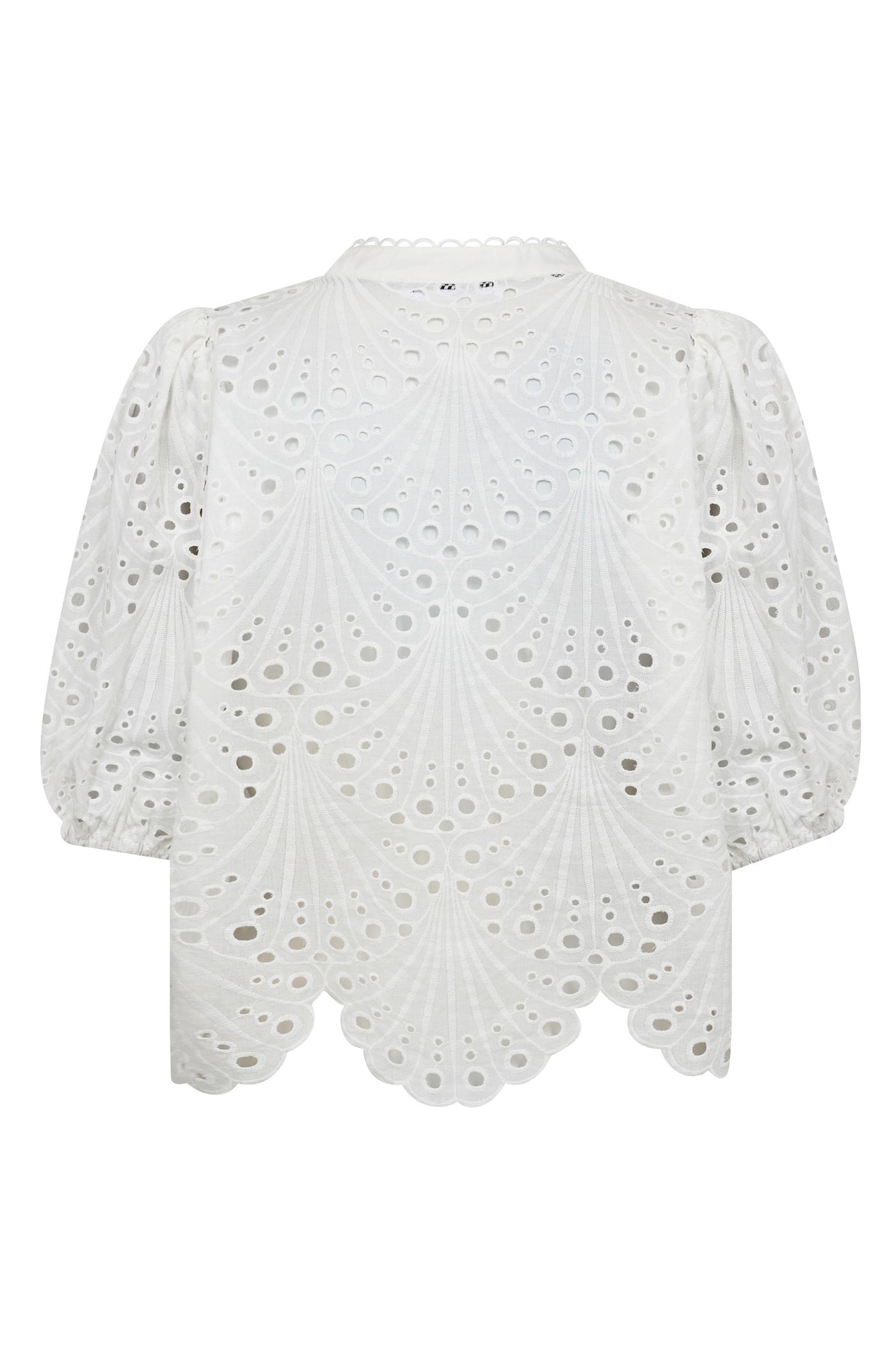 NayaCC Anglaise SS Shirt 4000-White - 35826
