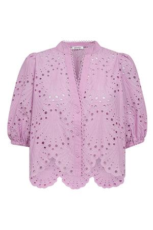 NayaCC Anglaise SS Shirt 458-Orchid - 35826