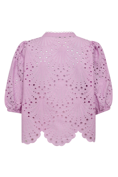 NayaCC Anglaise SS Shirt 458-Orchid - 35826 Thumbnail